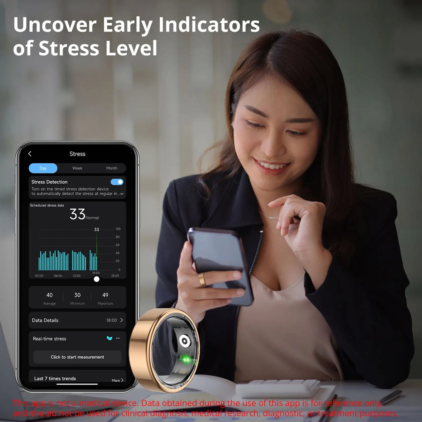 COLMI R02 Smart Ring waterproof