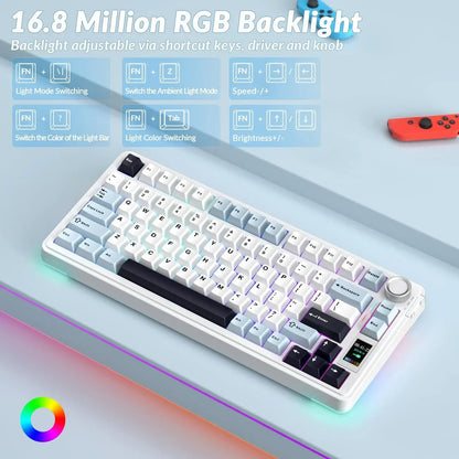 AULA S75 Pro keyboard wireless