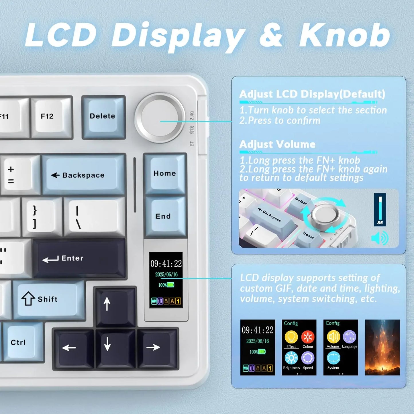 AULA S75 Pro keyboard lifestyle