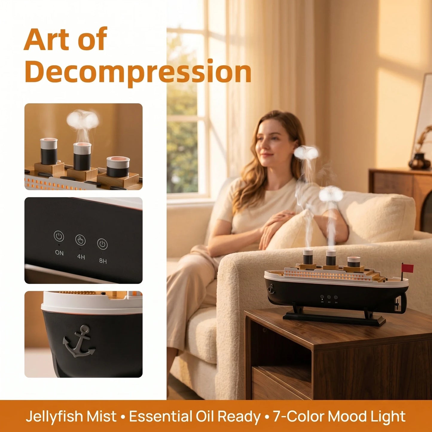 Retro Ship Aroma Diffuser
